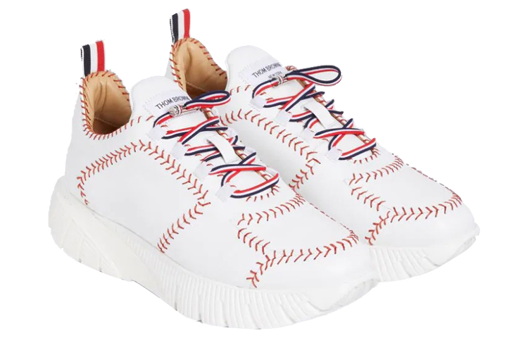 Thom Browne Calfskin Sneaker 'White' 圖 3