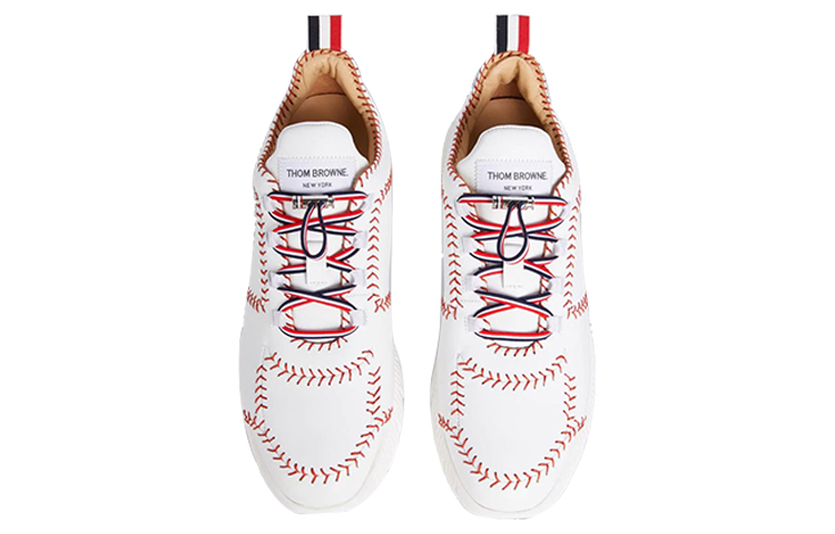 Thom Browne Calfskin Sneaker 'White' 圖 4