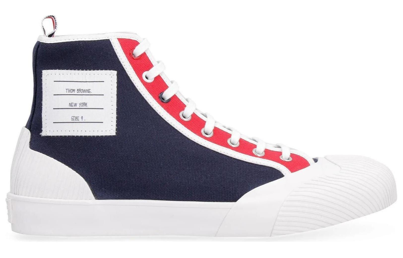 Thom Browne Canvas High-Top 'CMFTable Fashion White' 圖 2