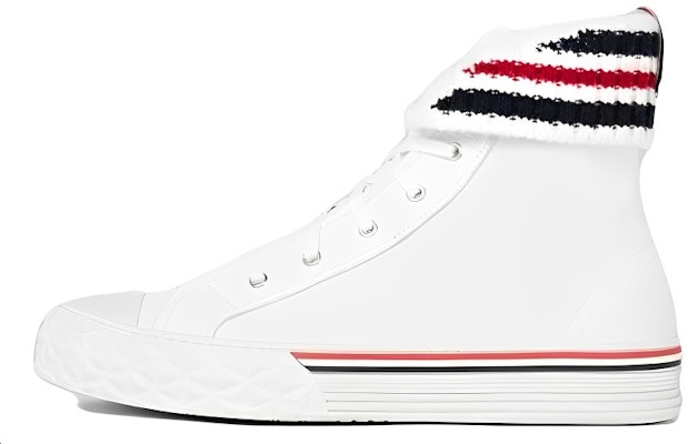Zapatillas Altas de Lona Thom Browne 'Blancas' MFD244A01588100 Buy Zapatillas Altas de Lona Thom Browne 'Blancas' MFD244A01588100