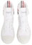 Lookbook Zapatillas Altas de Lona Thom Browne 'Blancas' MFD244A01588100