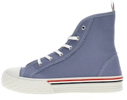 Thom Browne Canvas High-Top Sneaker 'Blue' MFD243BF0102440 Thom Browne Canvas High-Top Sneaker 'Blue' MFD243BF0102440