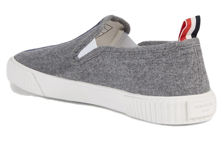 Thom Browne Canvas Low-Top 'Light Grey' 圖 4