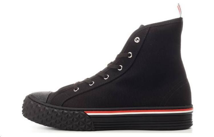 Thom Browne Canvas Low Top 'Black' MFD243AF0102001