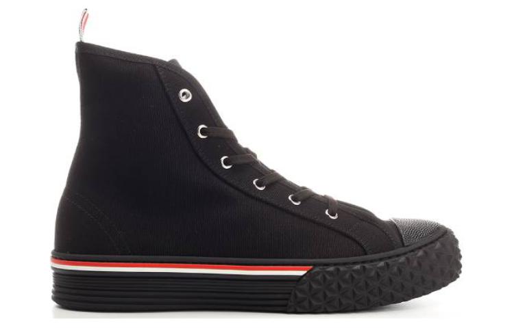 Order THOM BROWNE 帆布 簡約休閒 時尚板鞋 男款 黑色