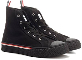 Thom Browne Canvas Low Top 'Hitam' MFD243AF0102001 Lookbook Thom Browne Canvas Low Top 'Hitam' MFD243AF0102001