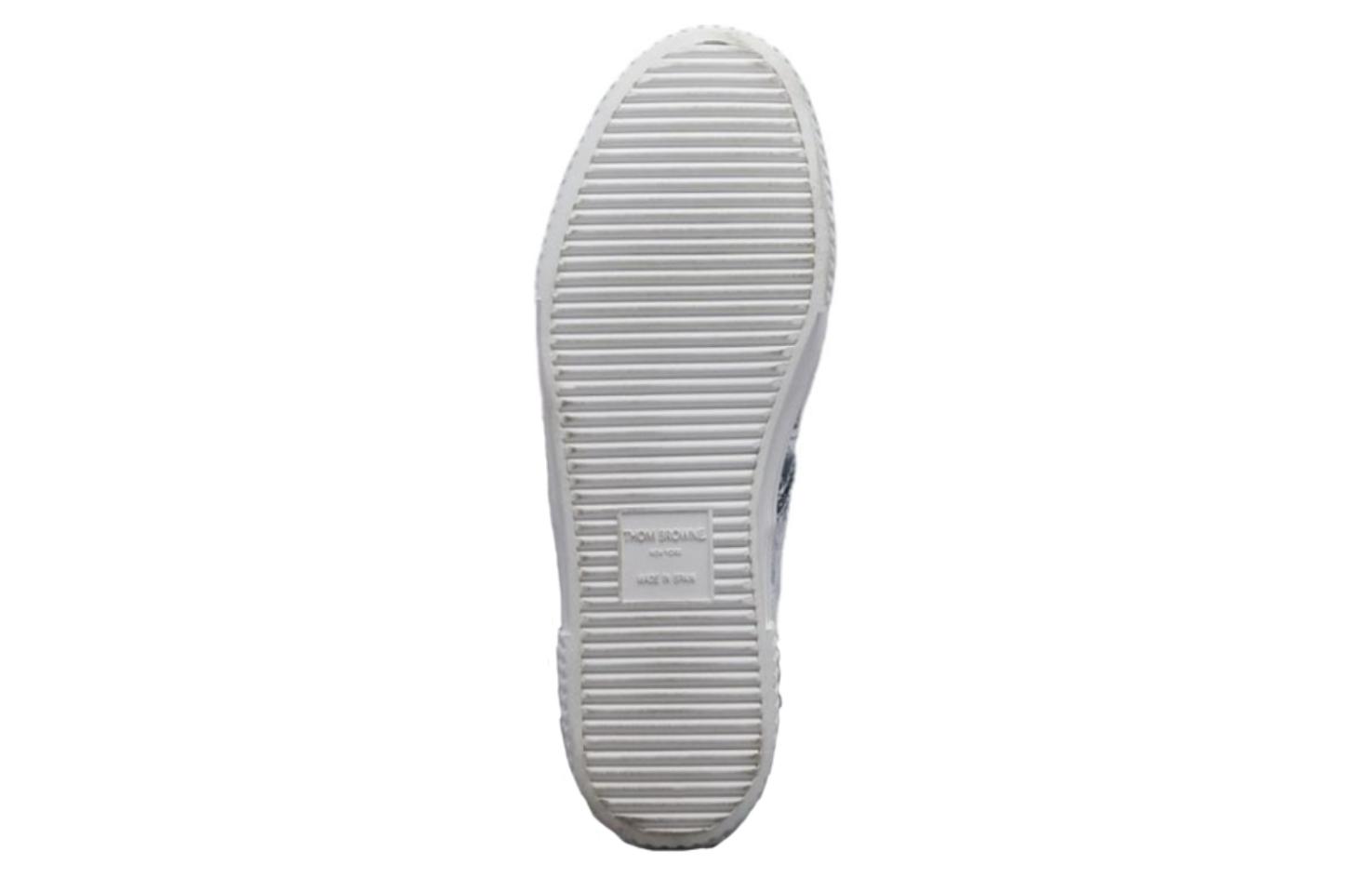 Thom Browne Canvas Low Top 'Grey White Print' 圖 5