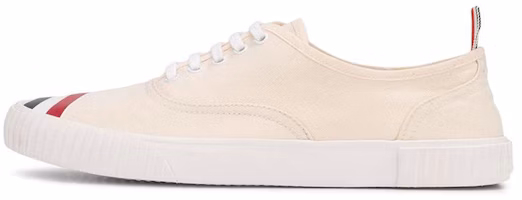 Thom Browne Canvas Low-Top 'Pink RWB Stripe' MFD201A06555114 Thom Browne Canvas Low-Top 'Pink RWB Stripe' MFD201A06555114