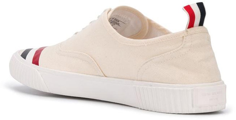 Thom Browne Canvas Low-Top 'Pink RWB Stripe' Zapatillas Bajas Rosas. MFD201A06555114 Order Thom Browne Canvas Low-Top 'Pink RWB Stripe' Zapatillas Bajas Rosas. MFD201A06555114