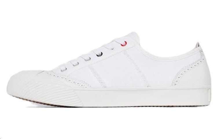 Thom Browne Canvas Low Top 'Versatile White'