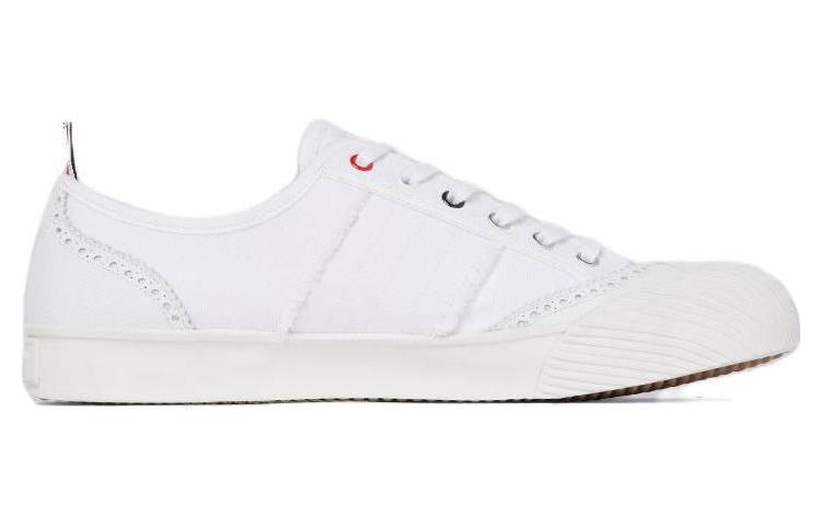 Thom Browne Canvas Low Top 'Versatile White' 圖 2
