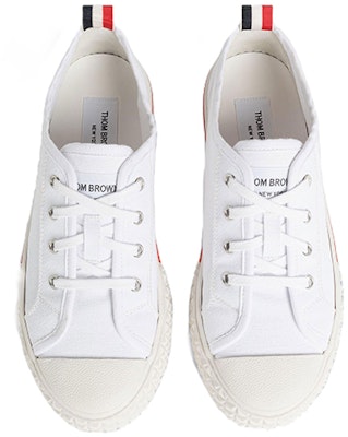 Zapatillas Bajas de Lona Thom Browne 'Moda Blanca' MFD253AF0102100 Lookbook Zapatillas Bajas de Lona Thom Browne 'Moda Blanca' MFD253AF0102100
