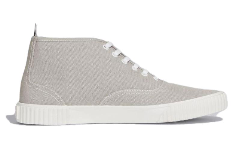 Order THOM BROWNE 中筒帆布板鞋 灰色