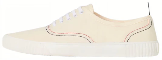 Thom Browne Canvas Sneaker 'White' MFD201A06558255 Thom Browne Canvas Sneaker 'White' MFD201A06558255