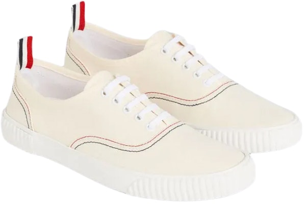 Zapatillas Thom Browne de Lona 'Blanco' MFD201A06558255 Order Zapatillas Thom Browne de Lona 'Blanco' MFD201A06558255