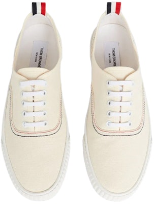 Zapatillas Thom Browne de Lona 'Blanco' MFD201A06558255 Lookbook Zapatillas Thom Browne de Lona 'Blanco' MFD201A06558255