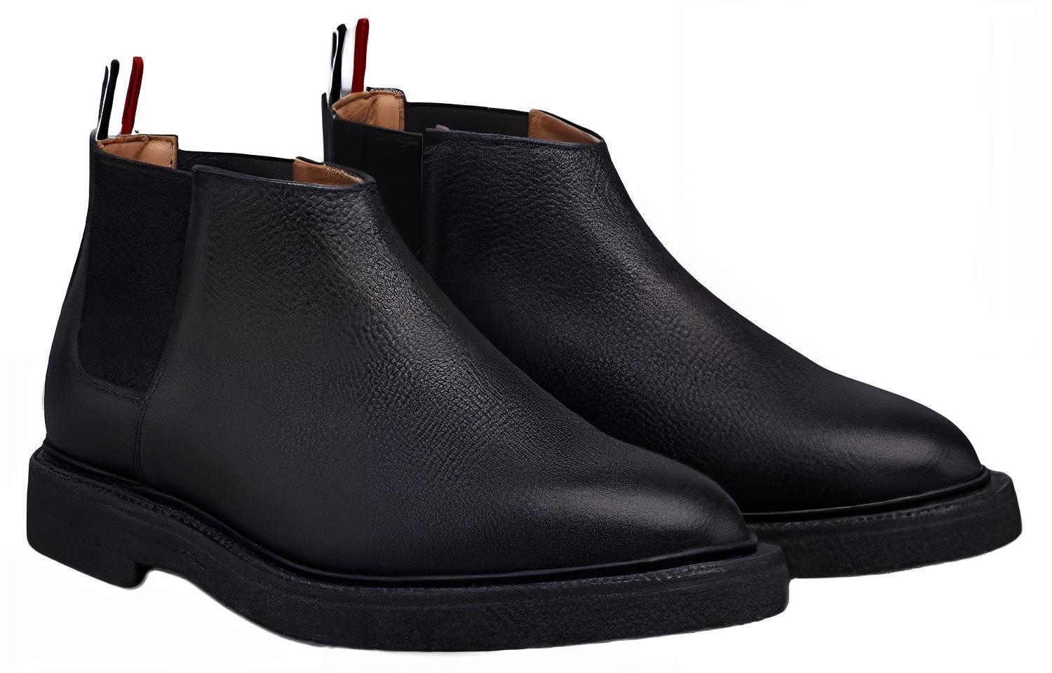 Order トムブラウン チェルシーブーツ (ブラック) MFB224B06257001