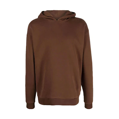 Thom Browne Chocolate Brown Hooded Sweatshirt MS154