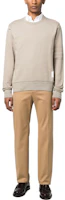 Lookbook 톰 브라운 클래식 4-바 스트라이프 루즈핏 크루넥 스웻셔츠 카키 MJT383A-06910-265