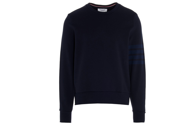 Order トムブラウン クラシック 4ストライプ ニット プルオーバー ネイビーブルーセーター MJT248A-06910-415