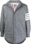 Buy Chaqueta Camisa Acolchada Thom Browne 4 Franjas Gris Edición Otoño/Invierno. MJD089X07259035