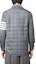 Shop Chaqueta Camisa Acolchada Thom Browne 4 Franjas Gris Edición Otoño/Invierno. MJD089X07259035