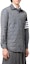 Purchase Chaqueta Camisa Acolchada Thom Browne 4 Franjas Gris Edición Otoño/Invierno. MJD089X07259035
