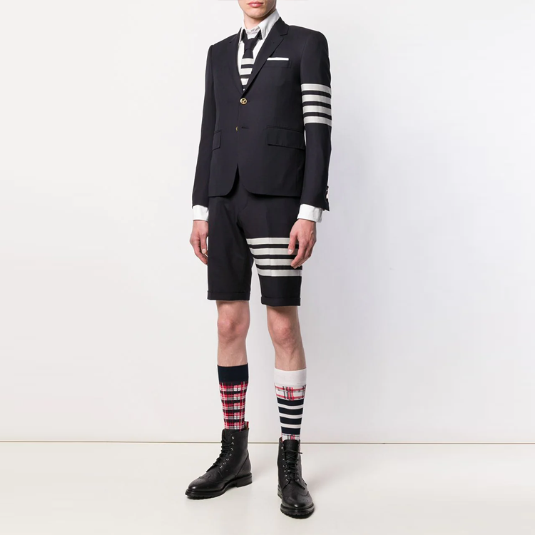 THOM BROWNE Classic Four-Stripe Blue Blazer - Back to School Edition MJC159A-06146-415 圖 3