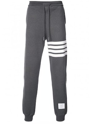 Thom Browne Classic Grey 4-Bar Knitted Track Pants Men’s Spring Fall MJQ008H00535-025 Order Thom Browne Classic Grey 4-Bar Knitted Track Pants Men’s Spring Fall MJQ008H00535-025