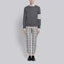 Purchase Thom Browne 經典灰四色條紋圓領針織衫 MKA202A-00219-035