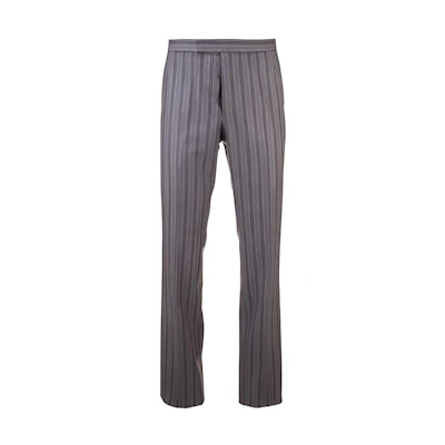 Thom Browne Classic Grey Striped Wool Pants Men’s Grey MTC001A-06306-035