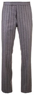 Thom Browne Celana Wol Abu-Abu Garis Klasik Pria Abu-Abu MTC001A-06306-035 Order Thom Browne Celana Wol Abu-Abu Garis Klasik Pria Abu-Abu MTC001A-06306-035