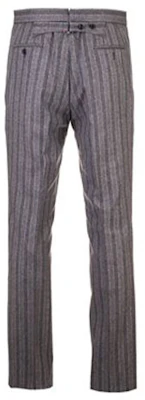 Thom Browne Celana Wol Abu-Abu Garis Klasik Pria Abu-Abu MTC001A-06306-035 Lookbook Thom Browne Celana Wol Abu-Abu Garis Klasik Pria Abu-Abu MTC001A-06306-035