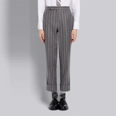 Thom Browne Celana Wol Abu-Abu Garis Klasik Pria Abu-Abu MTC001A-06306-035 Purchase Thom Browne Celana Wol Abu-Abu Garis Klasik Pria Abu-Abu MTC001A-06306-035