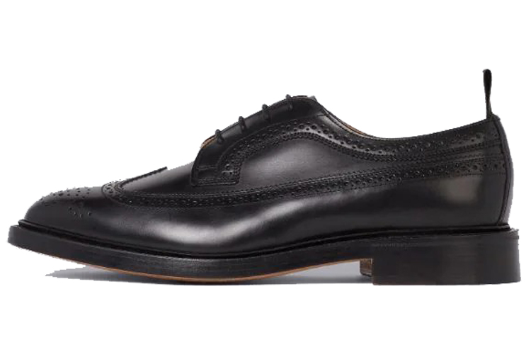 Thom Browne Classic Longwing Brogue 'Black Glitter' MFD002A06764001