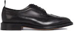 Order Thom Browne Lelaki Classic Longwing Brogue 'Hitam Berkilau' MFD002A06764001