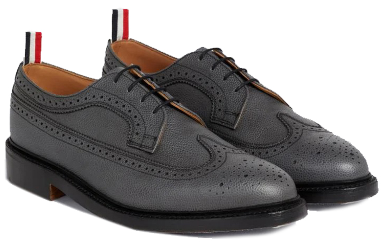 Order Thom Browne Zapato Clásico Longwing Brogue 'Gris Oscuro' MFD002A00198025