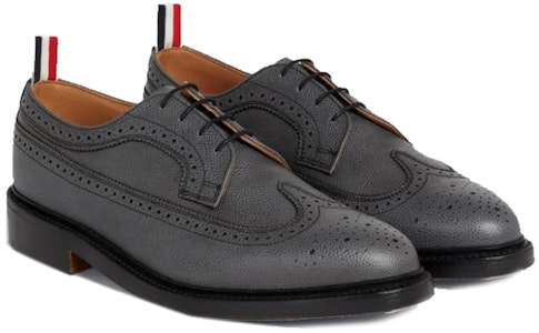 Thom Browne Classic Longwing Brogue 'Kelabu Gelap' MFD002A00198025 Order Thom Browne Classic Longwing Brogue 'Kelabu Gelap' MFD002A00198025