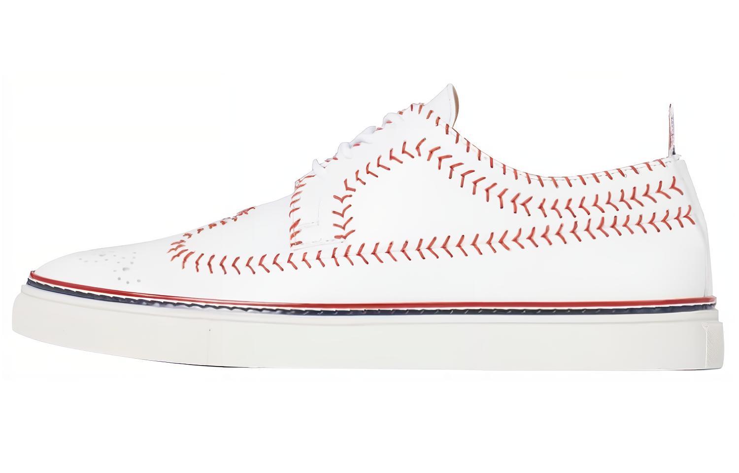 Buy Thom Browne Classic Longwing Brogue 'White Calfskin' MFD170B05584100