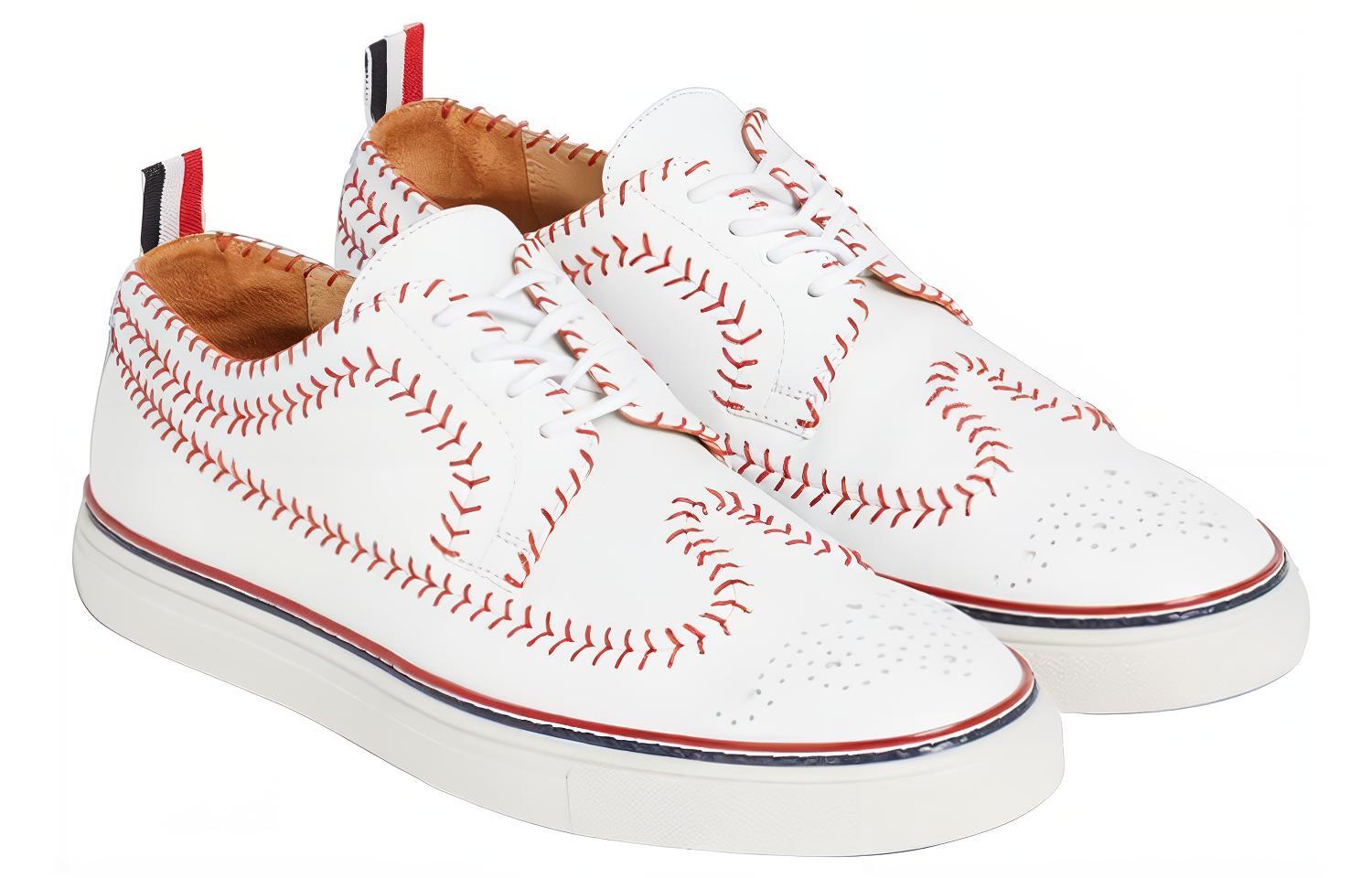 Thom Browne Classic Longwing Brogue 'White Calfskin' 圖 3