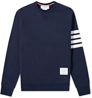 Order 톰브라운 네이비 블루 4바 크루넥 스웨트셔츠 MJT021H-00535-461