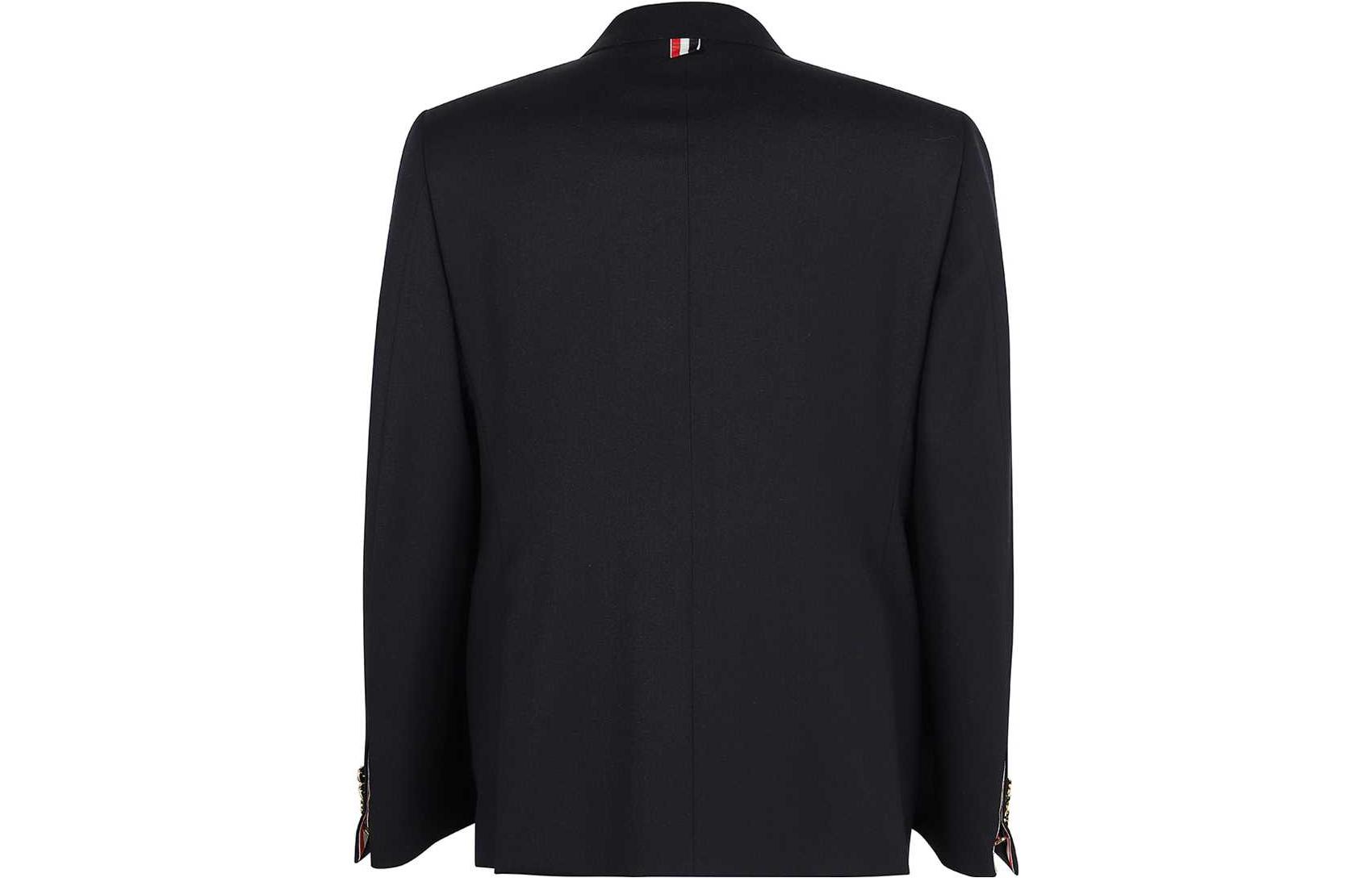 THOM BROWNE Classic Navy Wool Slim Fit Blazer MJC001A-00626-415 圖 3