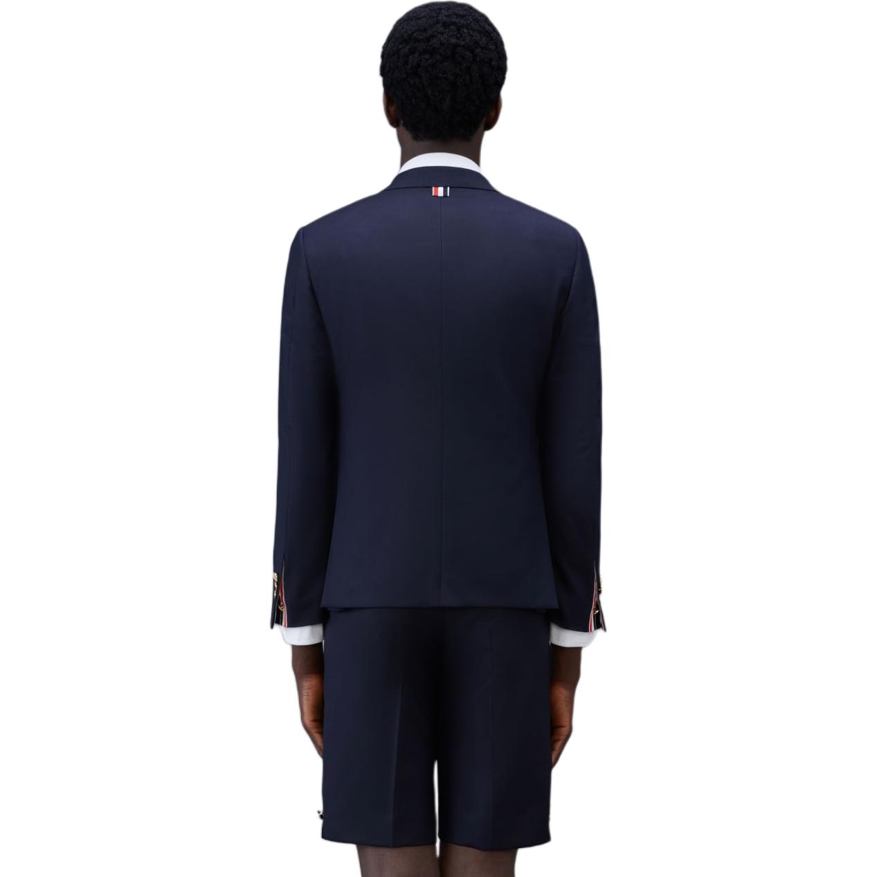 THOM BROWNE Classic Navy Wool Slim Fit Blazer MJC001A-00626-415 圖 6
