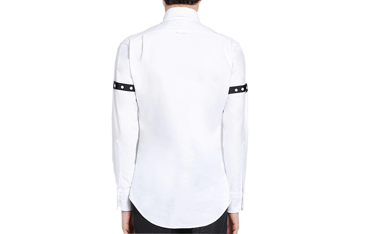Thom Browne Classic Oxford Long Sleeve Shirt White for Men MWL150B-00139-100 圖 3