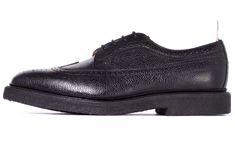 Thom Browne Classic Pebble Grain Brogue &#x27;Black&#x27; MFD002B00198001