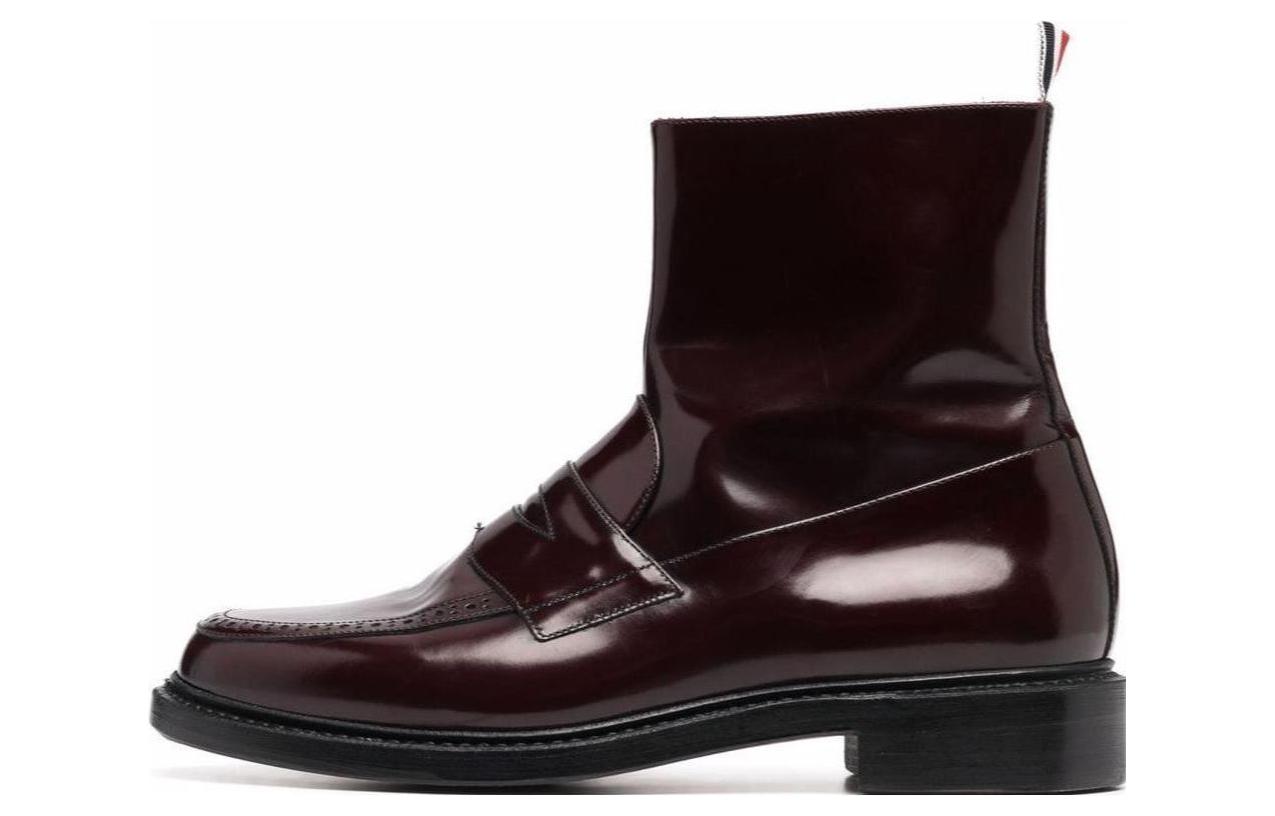 Thom Browne Classic Round-Toe Boot 'Brown Leather' MFB207AL0006614