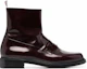 Order Thom Browne Classic Round-Toe Boot 'Brown Leather' MFB207AL0006614