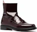 Lookbook Thom Browne Classic Round-Toe Boot 'Brown Leather' MFB207AL0006614