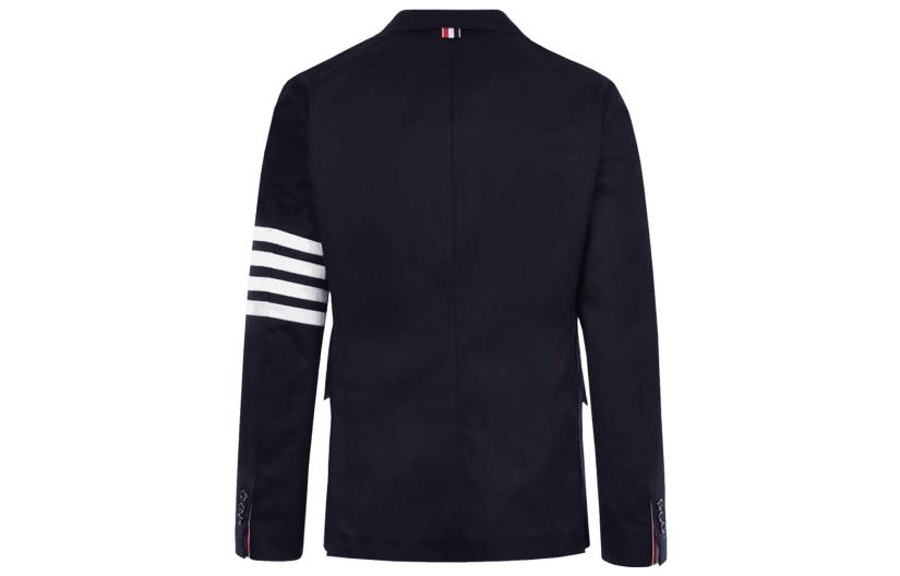 Details for THOM BROWNE Blazer Navy Classic Split Stripe Back-to-School MJU490A-03788-415