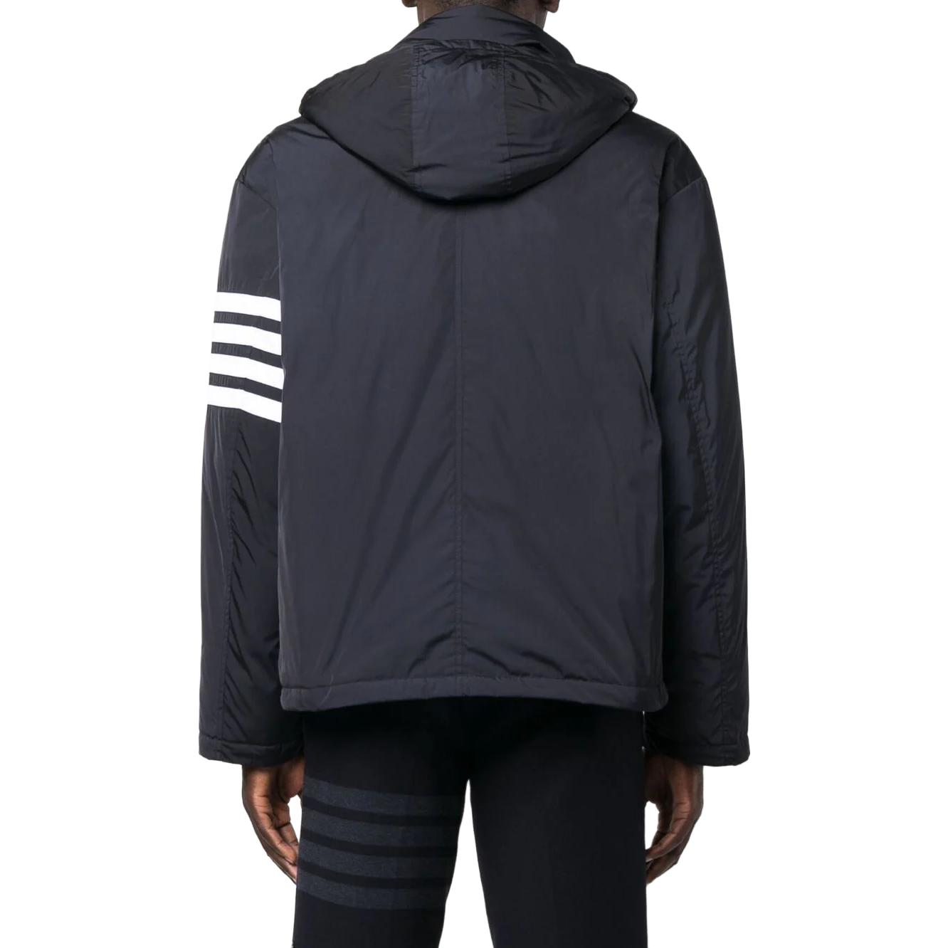 Shop 汤姆布朗经典条纹拉链夹克 常春藤风 蓝色 秋冬款 MJD102X-07259-415